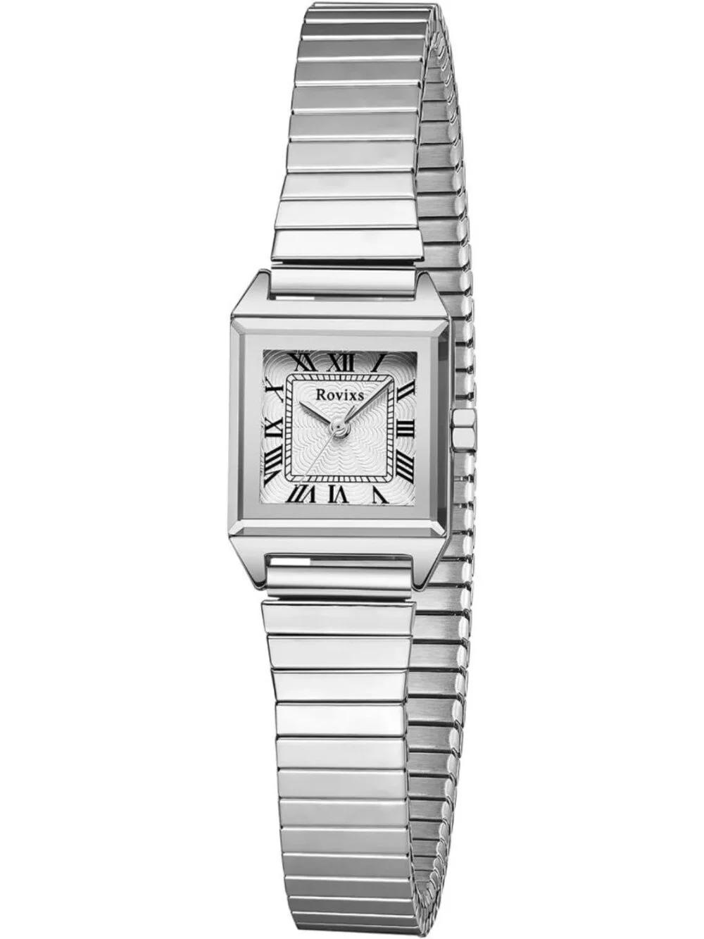 Vintage Gold Petite Women's Easy Reader Watch, Analog with Stainless Steel Band